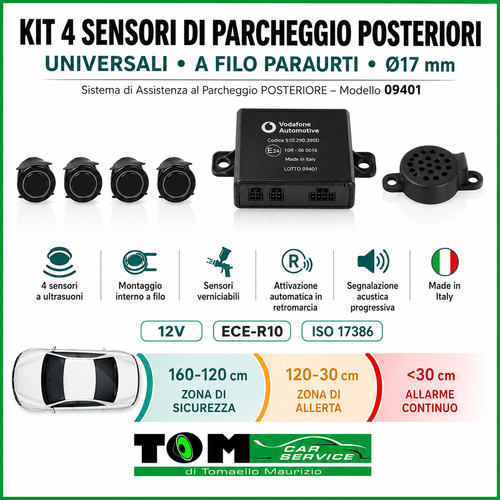 Kit sensori parcheggio - di,