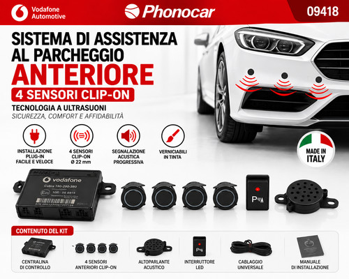 Kit sensori parcheggio - sensori, di